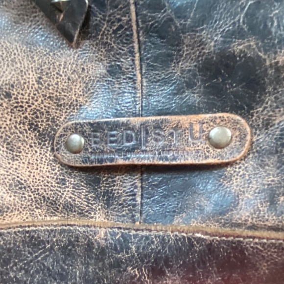 Bedstu organic black leather bag - Picture 4 of 14